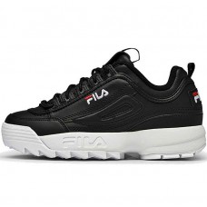 Fila Disruptor low - спортни обувки - черно - бяло