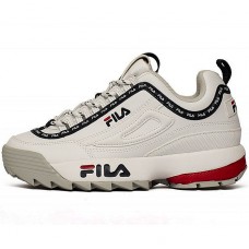 Fila Disruptor Logo low - спортни обувки - бяло - черно