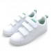 Adidas VS Advatage CL CMF - спортни обувки - бяло - зелено