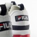 Fila Disruptor low - спортни обувки - бяло - черно - червено