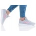 Adidas Lite Racer - спортни обувки - сиво - розово