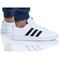 Adidas Grand Court - спортни обувки - бяло - черно