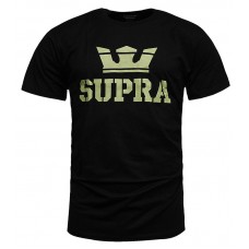 Supra Above T-shirt - мъжка тениска - черно - кафяво