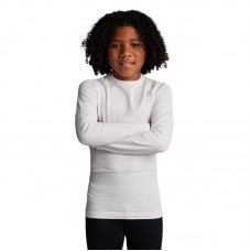 Детска Спортна Термо Блуза MUSAI Joto Thermal Long Sleeve Kids T-Shirt White