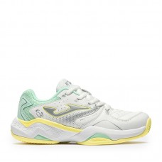 Детски Тенис Обувки JOMA Master 1000 JR 2632 White/Turquoise