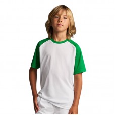 Детска Тениска MUSAI Ubora 2 Kids T-Shirt White/Fern Green