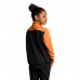 Детски Суичър MUSAI Saba Kids Jacket Black/Fluor Orange