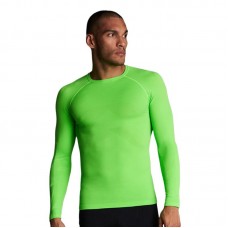 Мъжка Спортна Термо Блуза MUSAI Joto Thermal Long Sleeve T-Shirt Fluor Green