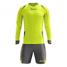 Детски Вратарски Екип ZEUS Kit Gk Paros Giallo fluo/Grigio Scuro