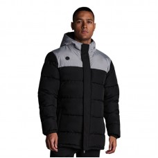 Мъжко Зимно Яке MUSAI Kanzu Quilted Coat Black/Grey