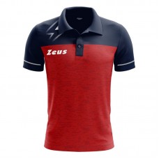 Мъжка Тениска ZEUS Polo Bikolor Rosso/Blu