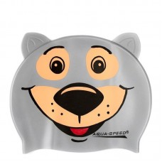 Шапка За Плуване AQUA SPEED Swim Cap Zoo Bear