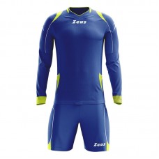 Детски Вратарски Екип ZEUS Kit Gk Paros Electric Royal/Giallo fluo