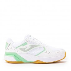 Дамски Обувки За Хандбал JOMA B. Screen Lady White/Green Дамски Обувки За Хандбал JOMA B. Screen Lady White/Green