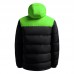 Детско Зимно Яке MUSAI Kanzu Quilted Coat Black/Fluor Green