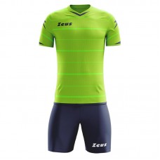 Детски Спортен Екип ZEUS Kit Omega Verde Fluo/Blu