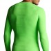 Мъжка Спортна Термо Блуза MUSAI Joto Thermal Long Sleeve T-Shirt Fluor Green