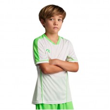 Детска Тениска MUSAI Afiki Kids T-Shirt White/Fluor Green