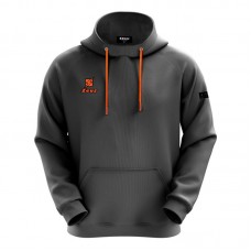 Мъжки Суичър ZEUS Felpa ZS7 Dark Grey/Arancio Fluo