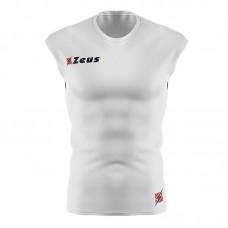 Мъжки Спортен Термо Потник ZEUS Maglia Fisiko Smanicata Bianco