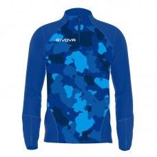 Мъжка Блуза GIVOVA Maglia Tecnica Half Zip Army 0204