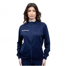 Дамски Суичър GIVOVA Giacca Revolution Blu/Blu