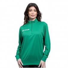 Дамска Блуза GIVOVA Maglia Tecnica Half Zip Revolution In Pin Pan Verde/Verde Scuro