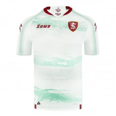 Мъжка Тениска ZEUS Salernitana Away Shirt Bianco/Aqua/Granata