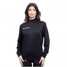 Дамска Блуза GIVOVA Maglia Tecnica Half Zip Revolution In Pin Pan Nero/Nero