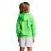 Детски Суичър MUSAI Afiki Kids Jacket Fluor Green/White