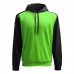 Мъжки Суичър MUSAI Saba Hoodie Sweatshirt Fluor Green/Black