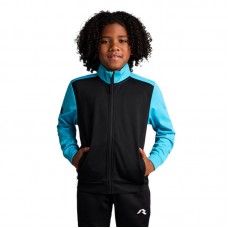 Детски Суичър MUSAI Saba Kids Jacket Black/Turquoise Fluor