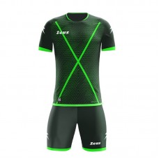 Детски Футболен Екип ZEUS Kit Icon Wolfsburg Verde/Verde fluo