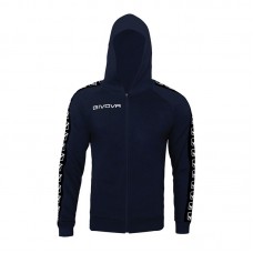 Детски Суичър GIVOVA Felpa Full Zip Band 0004