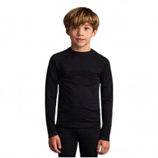 Детска Спортна Термо Блуза MUSAI Joto Thermal Long Sleeve Kids T-Shirt Black