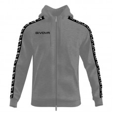 Дамски Суичър GIVOVA Felpa Full Zip Band Pastello 4310