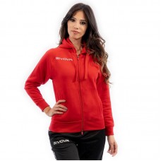 Дамски Суичър GIVOVA Felpa King Fullzip 0012