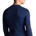 Мъжка Спортна Термо Блуза MUSAI Joto Thermal Long Sleeve T-Shirt Navy Blue