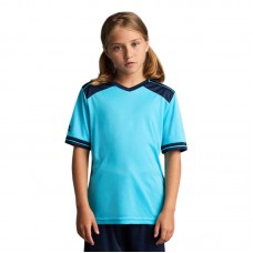 Детска Тениска MUSAI Ishi Kids T-Shirt Fluor Turquoise/Navy Blue