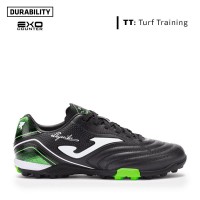 Мъжки Стоножки JOMA Aguila 25 Turf Black/Fluor Green