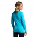 Детска Спортна Термо Блуза MUSAI Joto Thermal Long Sleeve Kids T-Shirt Fluor Turquoise