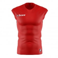 Мъжки Спортен Термо Потник ZEUS Maglia Fisiko Smanicata Rosso