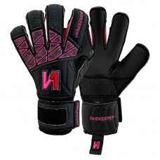 Вратарски Ръкавици ONEKEEPER Vector Black Pink JR