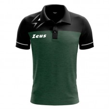 Мъжка Тениска ZEUS Polo Bikolor Nero/Verde Militare