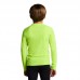 Детска Спортна Термо Блуза MUSAI Joto Thermal Long Sleeve Kids T-Shirt Fluor Yellow