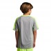 Детска Тениска MUSAI Afiki Kids T-Shirt Light Grey/Fluor Yellow