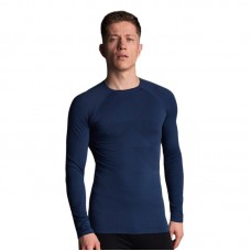 Мъжка Спортна Термо Блуза MUSAI Joto Thermal Long Sleeve T-Shirt Navy Blue