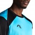Мъжка Блуза MUSAI Wata Long Sleeve T-Shirt Fluor Turquoise/Black