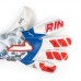 Вратарски Ръкавици RINAT Xtreme Guard Dominius Premium White/Red/Blue