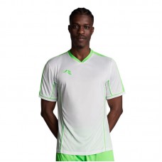 Мъжка Тениска MUSAI Afiki T-Shirt White/Fluor Green